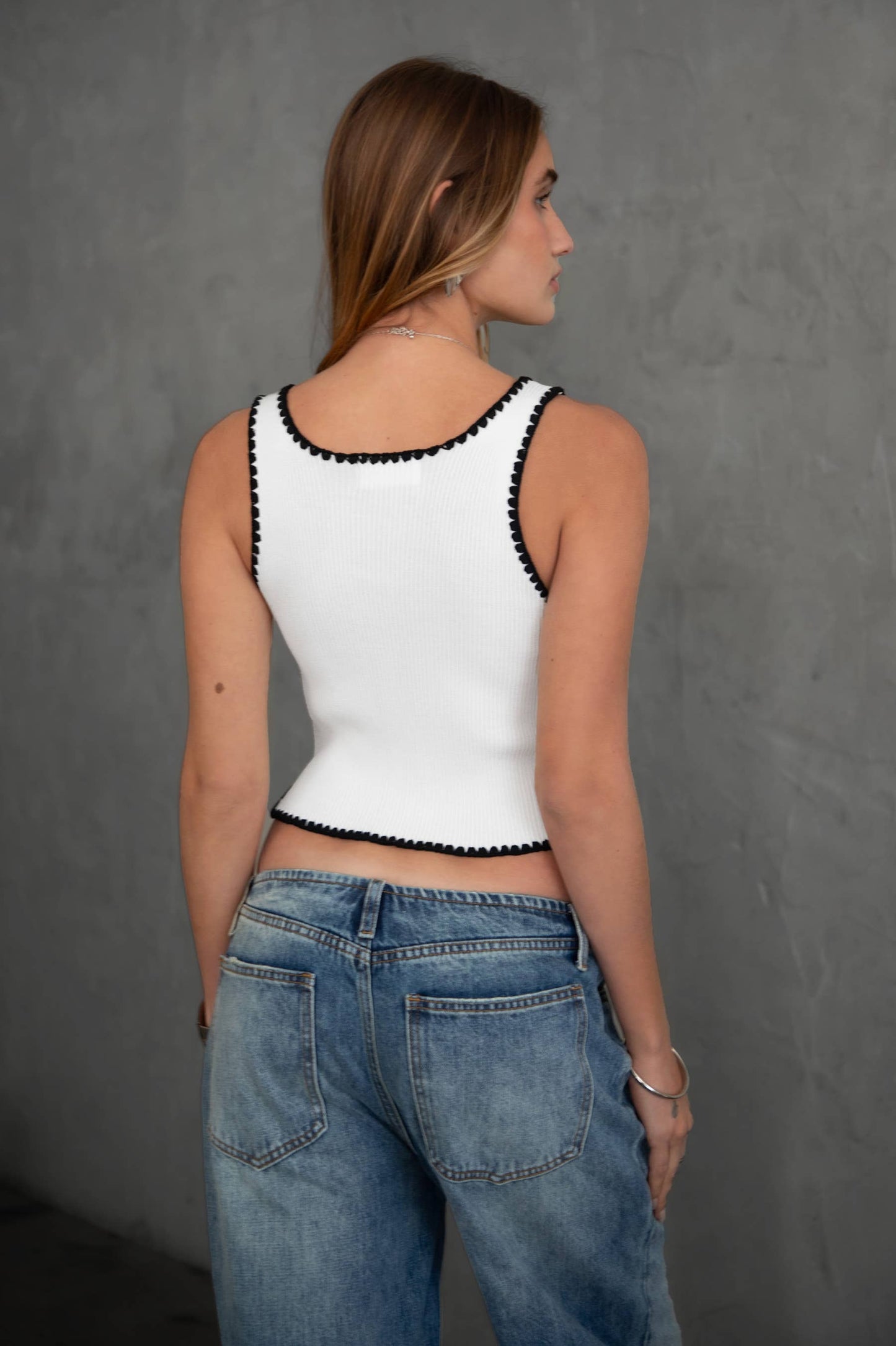 Sweater Knit Tank Top