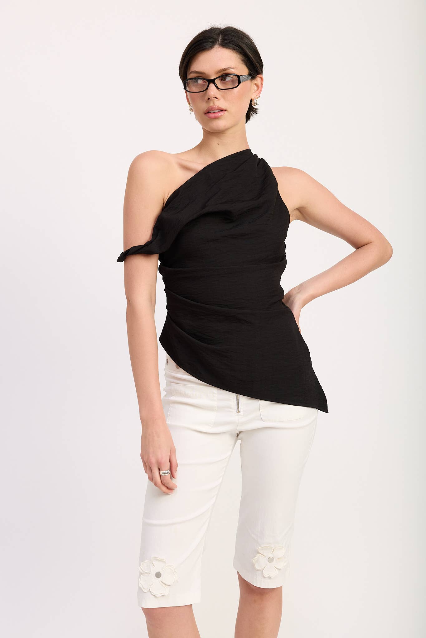 Asymmetrical Tunic Top