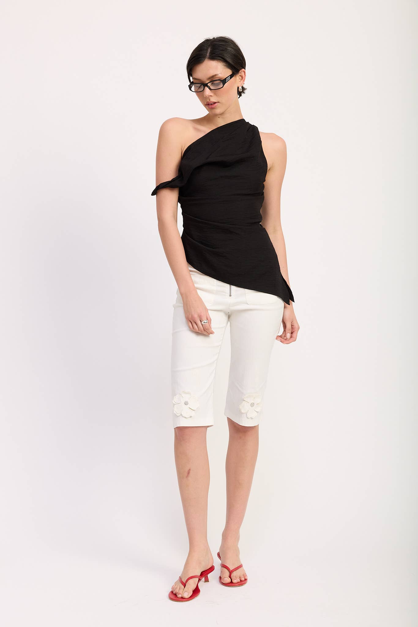 Asymmetrical Tunic Top