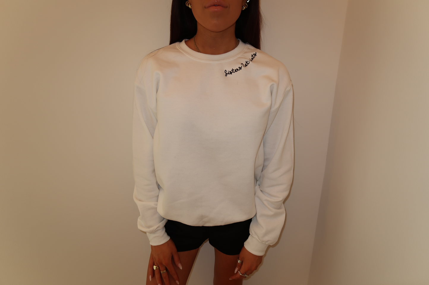 Sisters Not Saints Crewneck Sweatshirt
