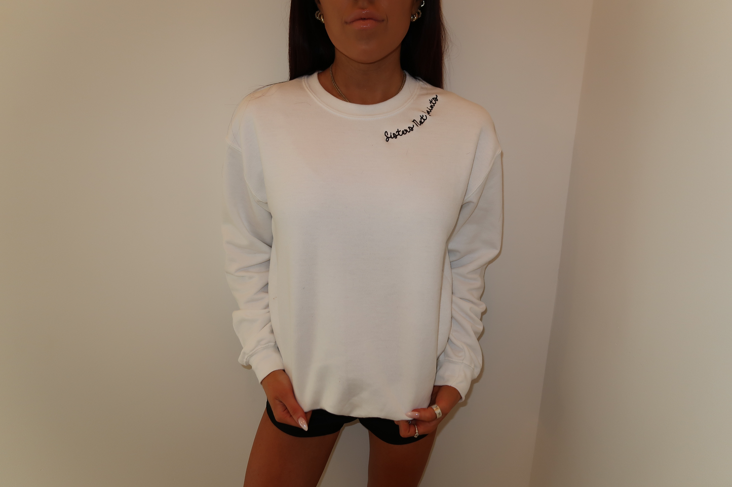 Sisters Not Saints Crewneck Sweatshirt