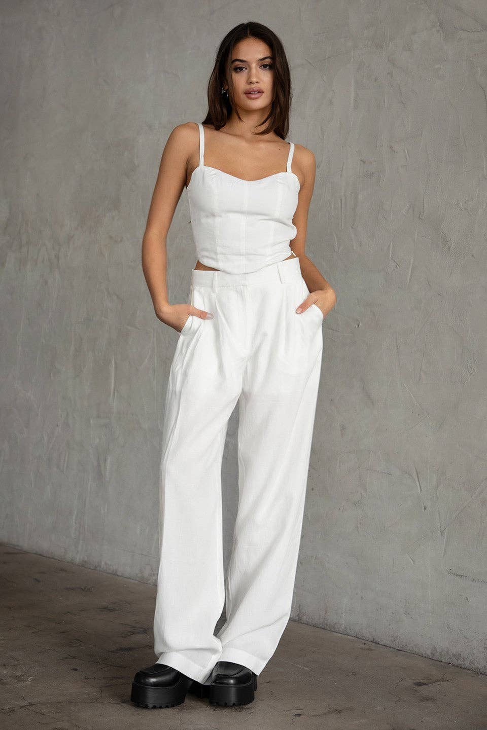 Linen Cami Top