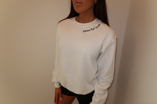 Sisters Not Saints Crewneck Sweatshirt